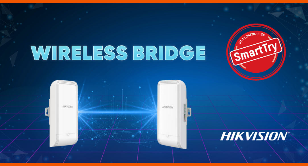 Hikvision Wireless Bridge promo